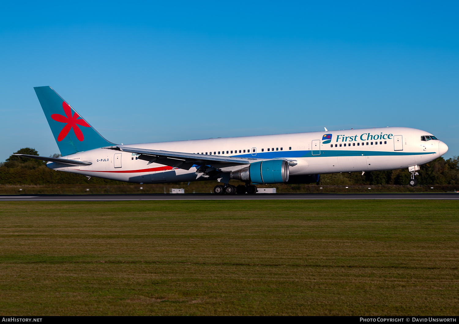 Aircraft Photo of G-PJLO | Boeing 767-35E/ER | First Choice Airways | AirHistory.net #232374