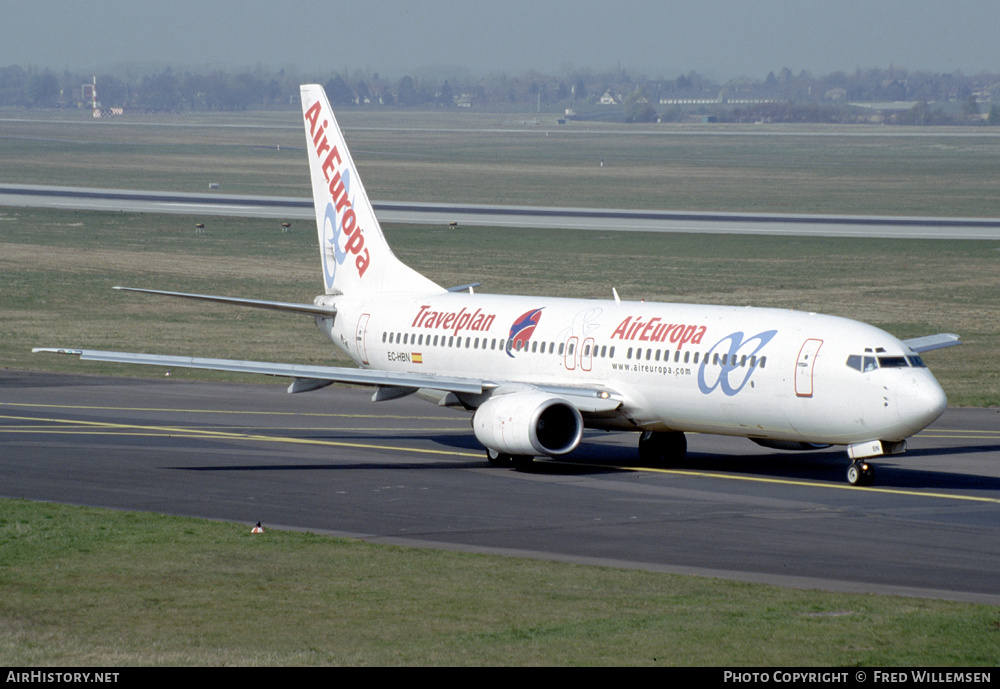 Aircraft Photo of EC-HBN | Boeing 737-85P | Air Europa | AirHistory.net #232375