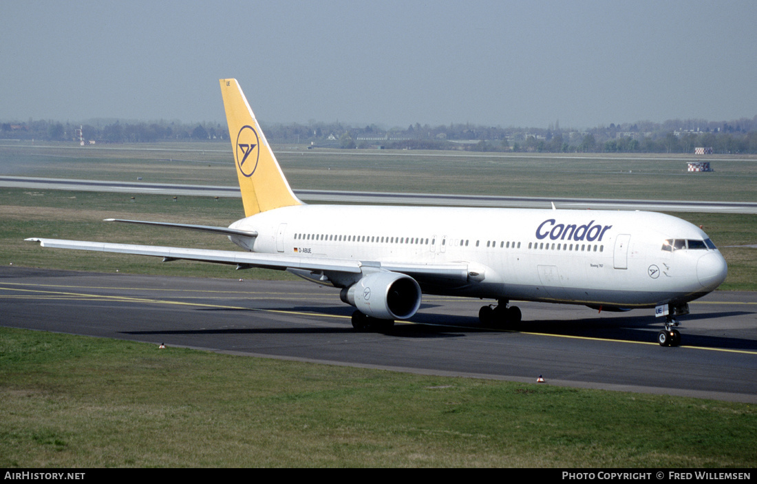 Aircraft Photo of D-ABUE | Boeing 767-330/ER | Condor Flugdienst | AirHistory.net #232376