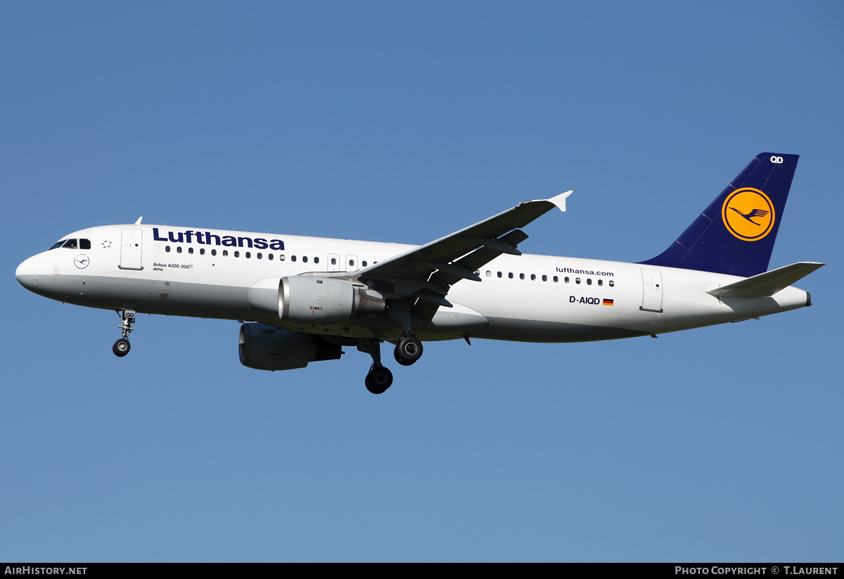 Aircraft Photo of D-AIQD | Airbus A320-211 | Lufthansa | AirHistory.net #232378