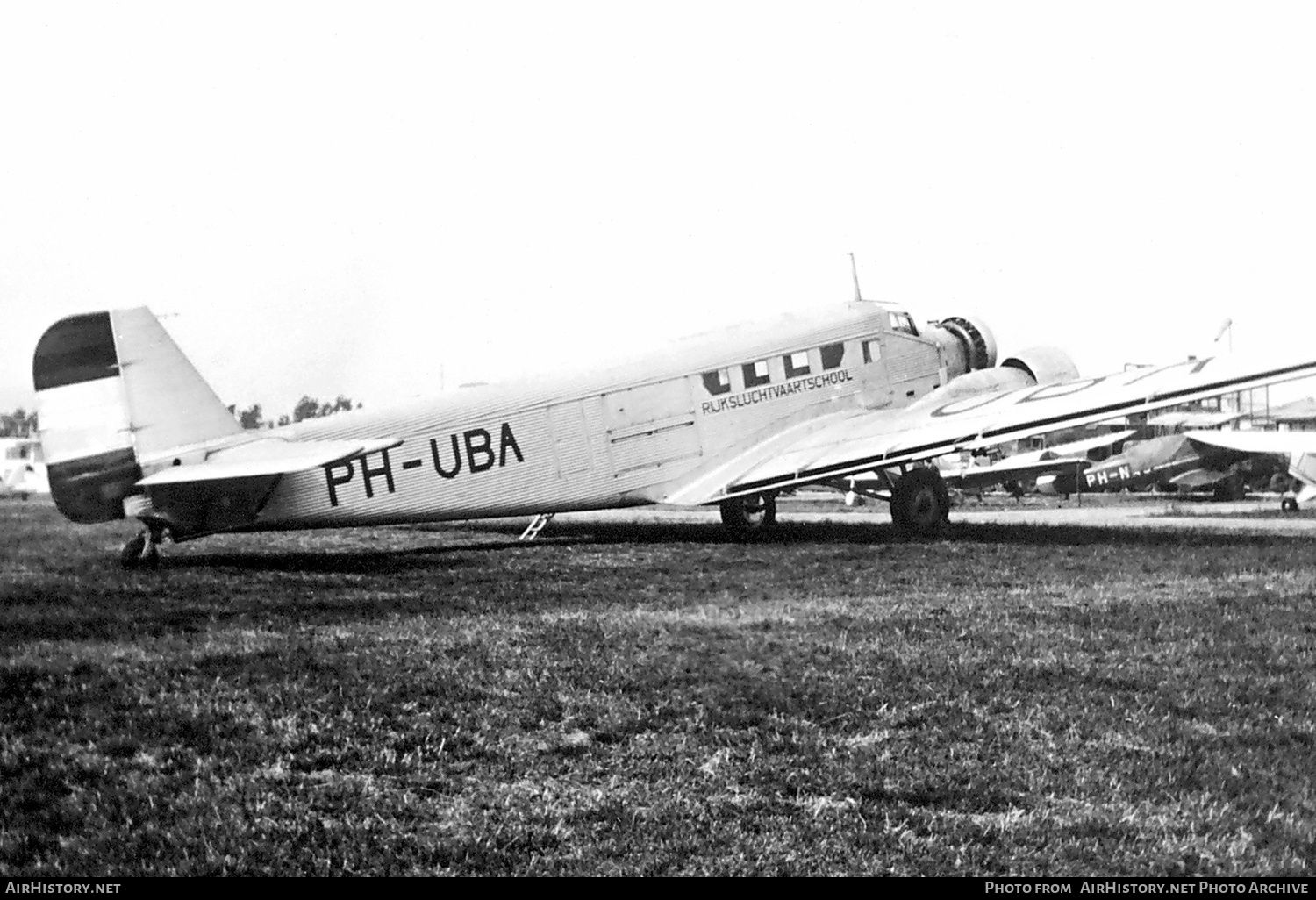 Aircraft Photo of PH-UBA | Junkers Ju 52/3m | Rijksluchtvaartschool - RLS | AirHistory.net #232386