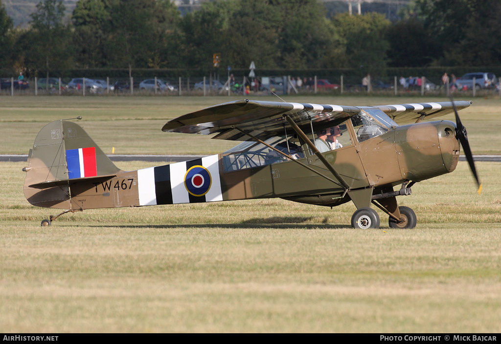 Aircraft Photo of G-ANIE / TW467 | Taylorcraft J Auster Mk5 | UK - Air Force | AirHistory.net #232388