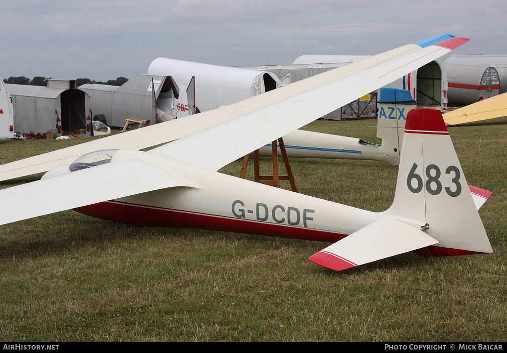 Aircraft Photo of G-DCDF | Schleicher Ka-6E Rhonsegler | AirHistory.net #232391