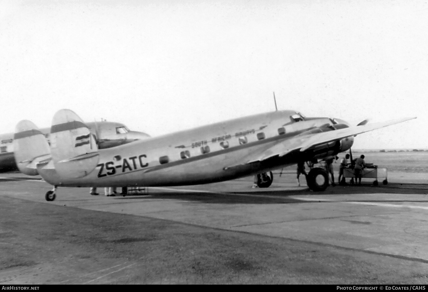 Aircraft Photo of ZS-ATC | Lockheed 18-08 Lodestar | South African Airways - Suid-Afrikaanse Lugdiens | AirHistory.net #232417