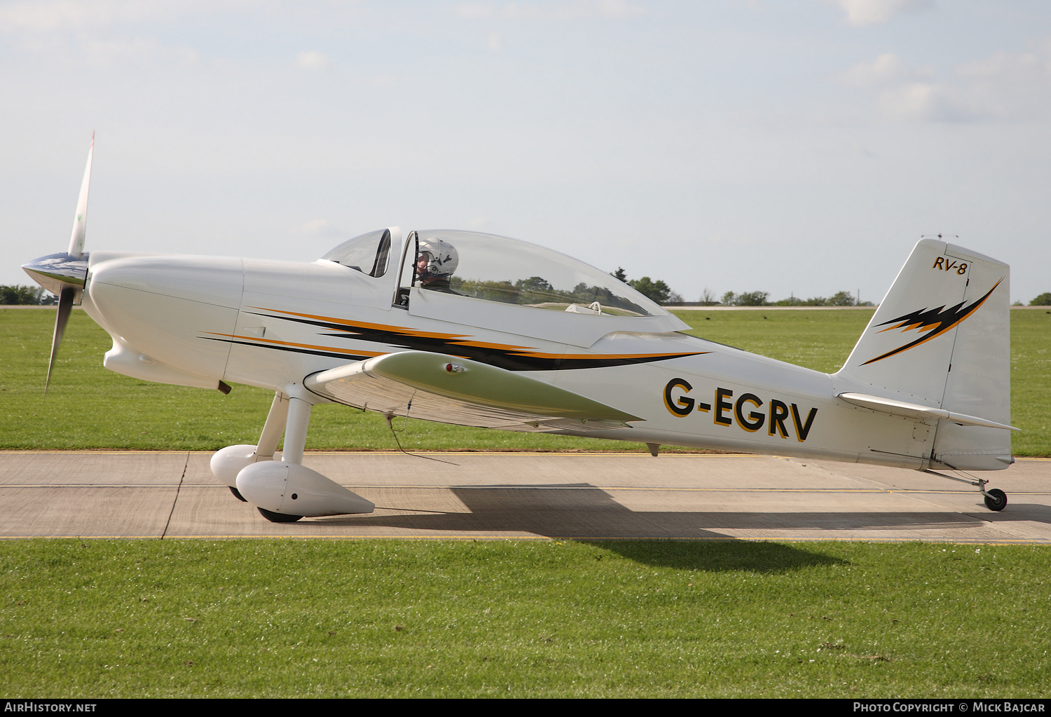 Aircraft Photo of G-EGRV | Van's RV-8 | AirHistory.net #232424