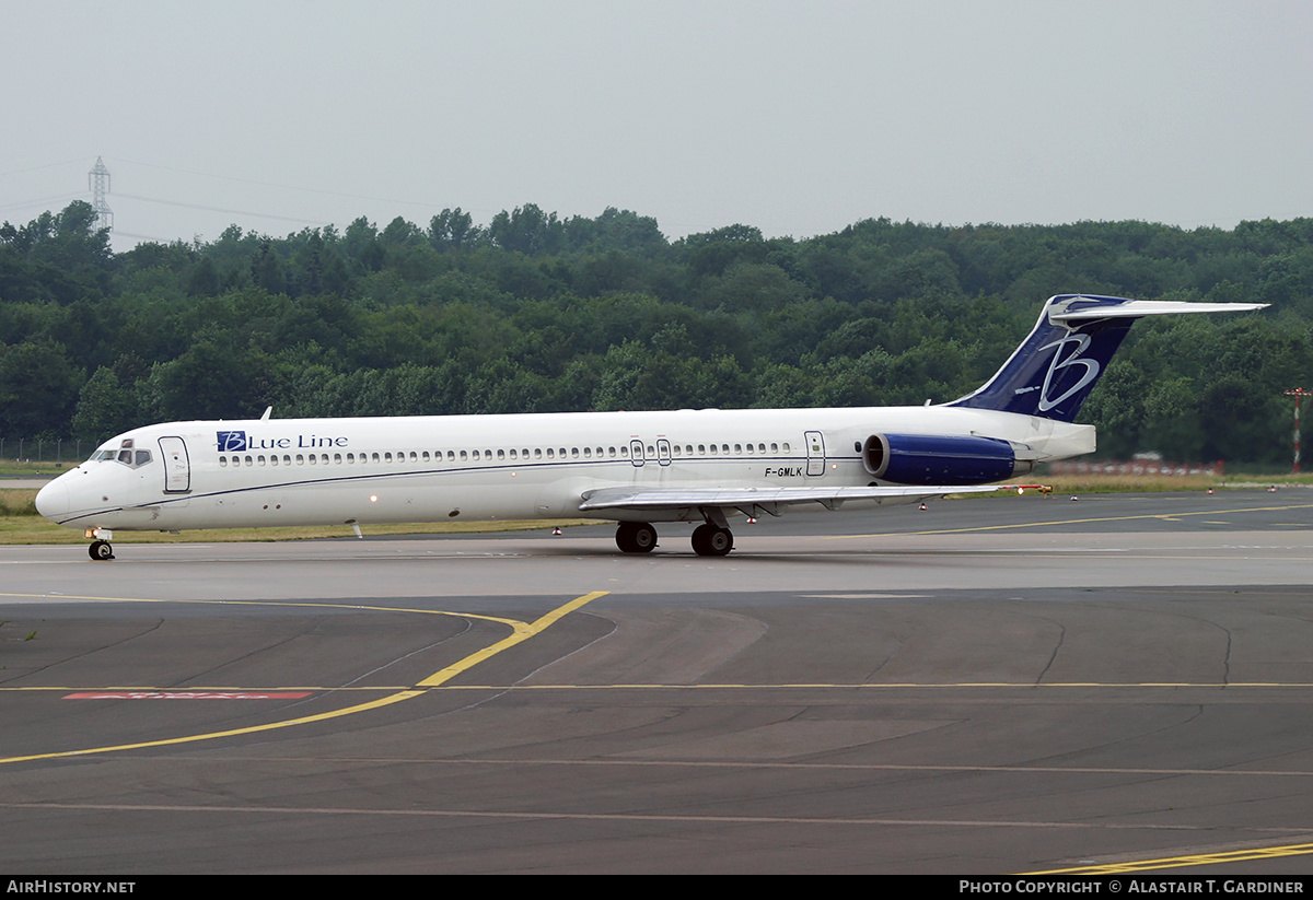Aircraft Photo of F-GMLK | McDonnell Douglas MD-83 (DC-9-83) | Blue Line | AirHistory.net #232430