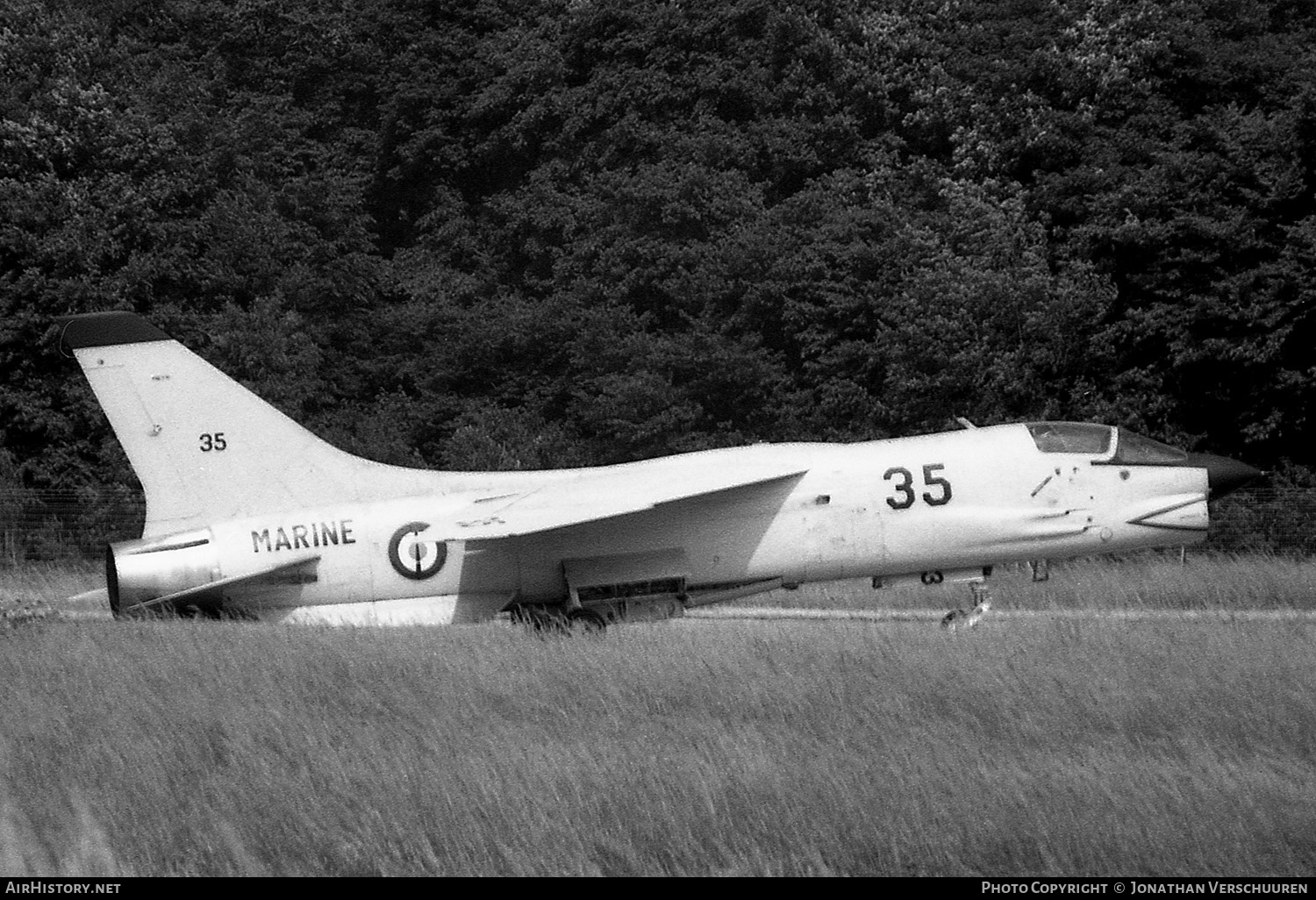 Aircraft Photo of 35 | Vought F-8E(FN) Crusader | France - Navy | AirHistory.net #232432