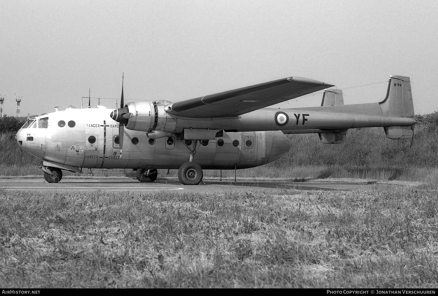 Aircraft Photo of 94 | Nord 2501F-3 Noratlas | France - Air Force | AirHistory.net #232434