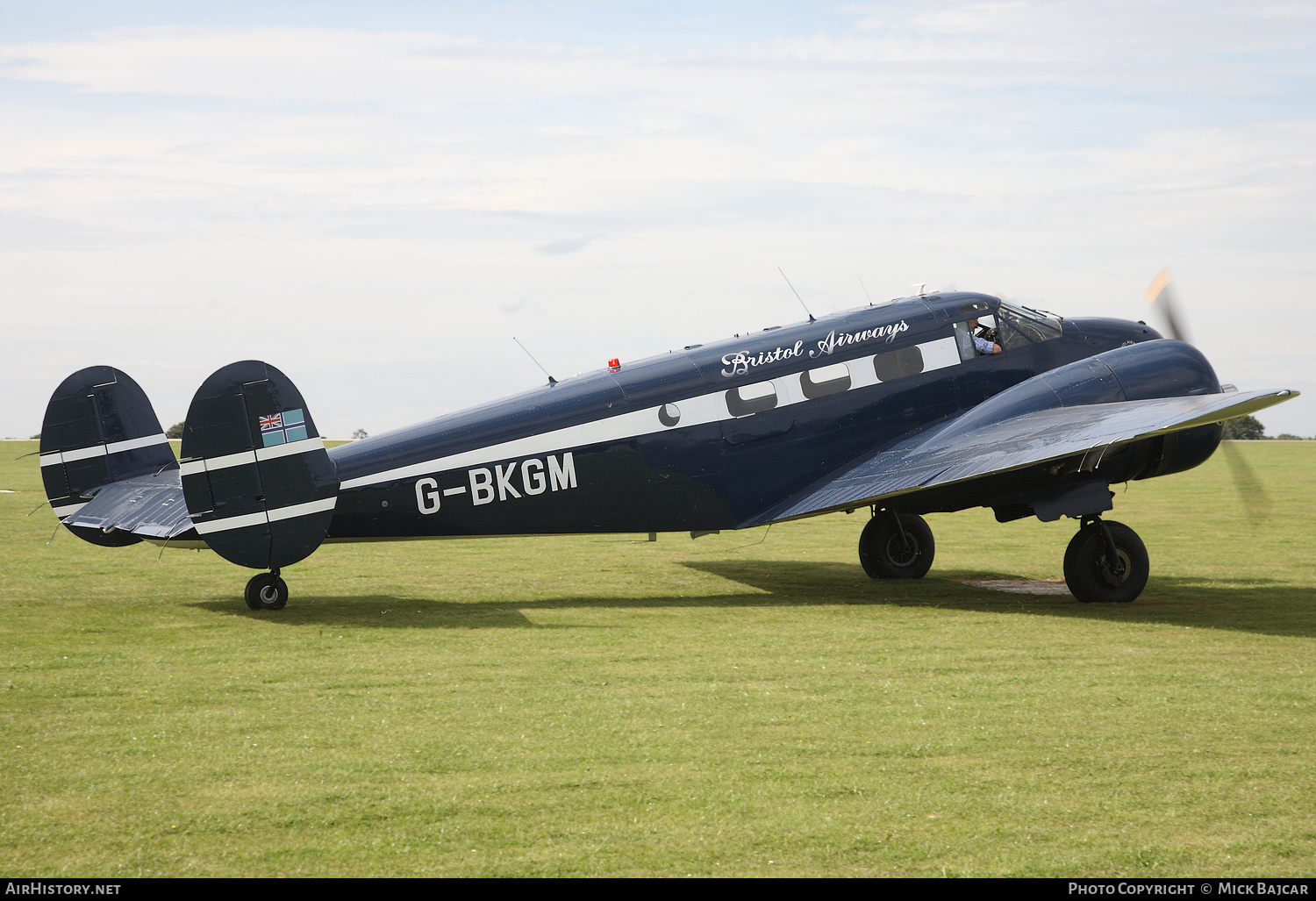 Aircraft Photo of G-BKGM | Beech Expeditor 3NM | Bristol Airways | AirHistory.net #232442