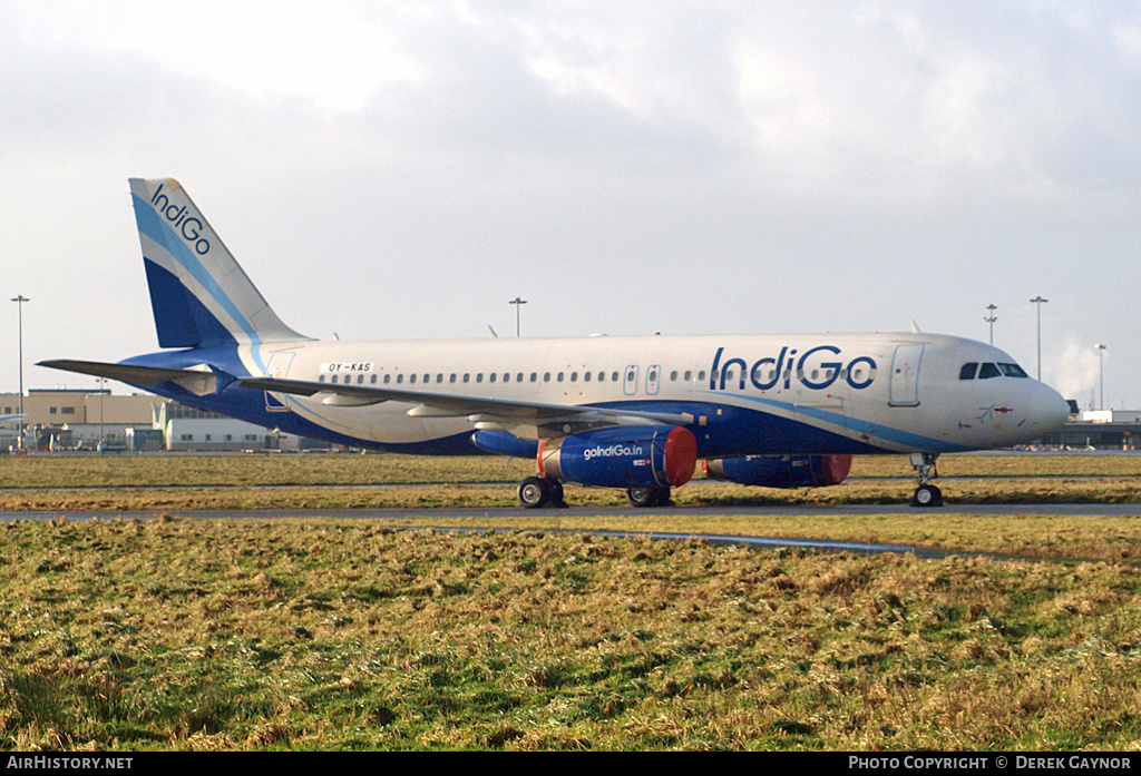 Aircraft Photo of OY-KAS | Airbus A320-232 | IndiGo | AirHistory.net #232455