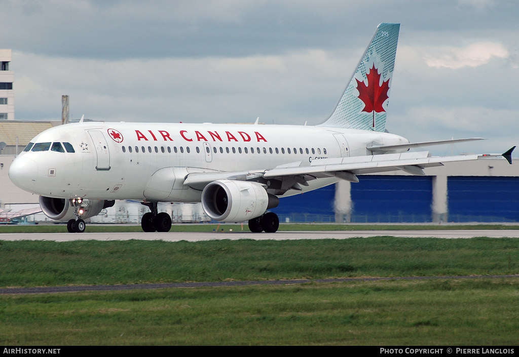 Aircraft Photo of C-GKNW | Airbus A319-112 | Air Canada | AirHistory.net #232456
