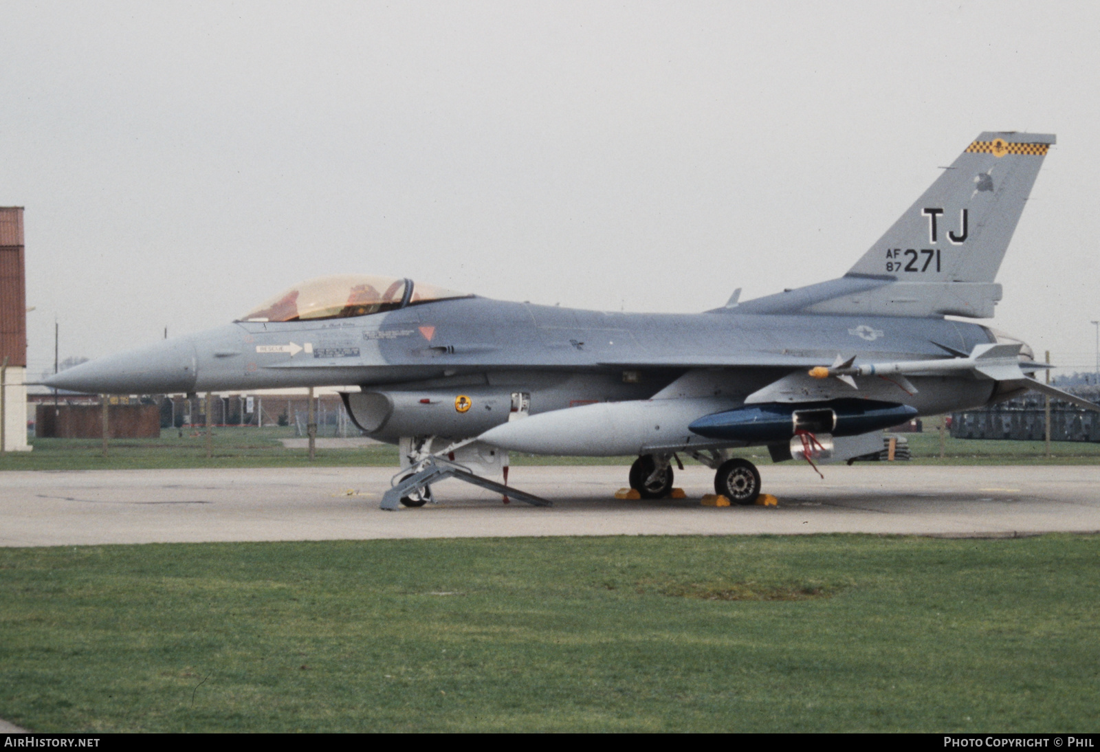 Aircraft Photo of 87-0271 / AF87-271 | General Dynamics F-16C Fighting Falcon | USA - Air Force | AirHistory.net #232457
