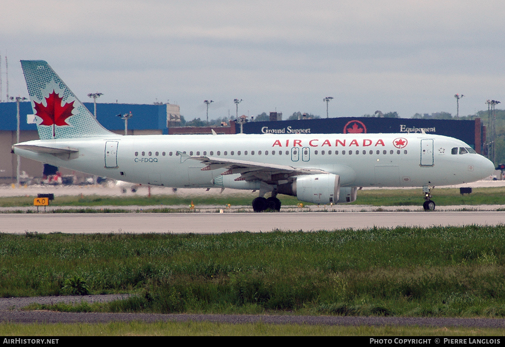 Aircraft Photo of C-FDQQ | Airbus A320-211 | Air Canada | AirHistory.net #232482