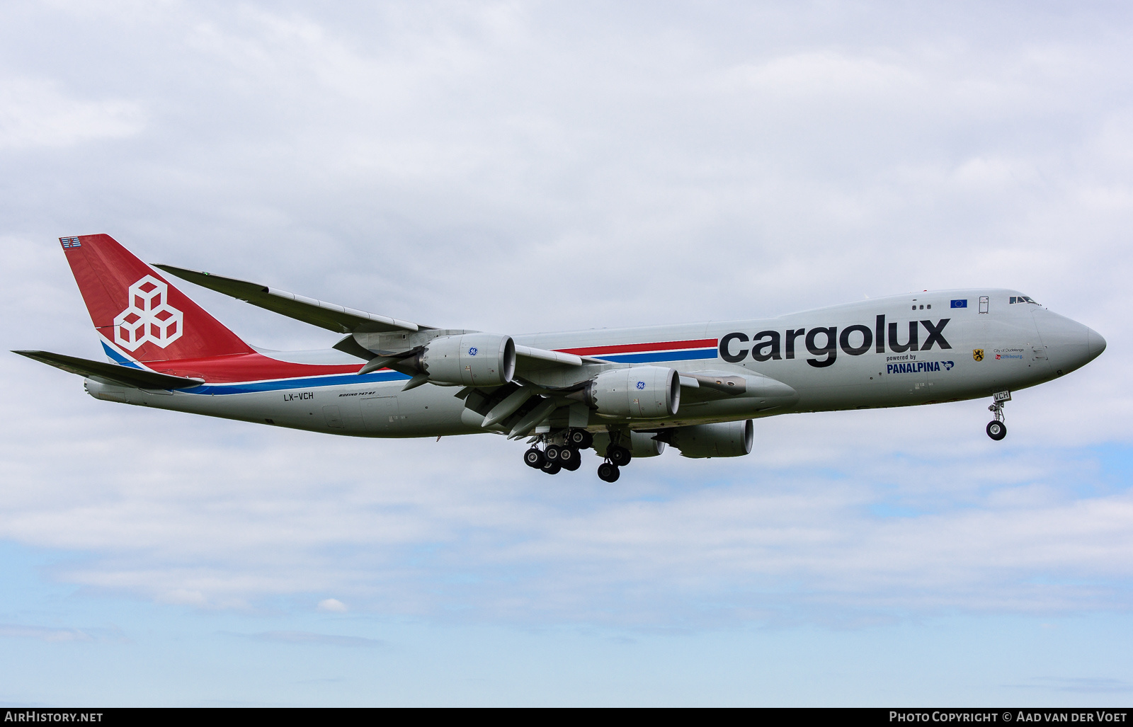 Aircraft Photo of LX-VCH | Boeing 747-8R7F/SCD | Cargolux | AirHistory.net #232494