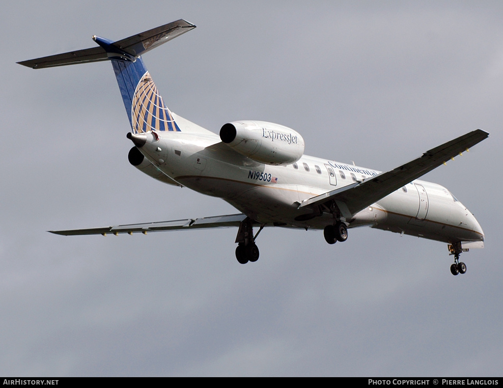 Aircraft Photo of N19503 | Embraer ERJ-135LR (EMB-135LR) | Continental Express | AirHistory.net #232495