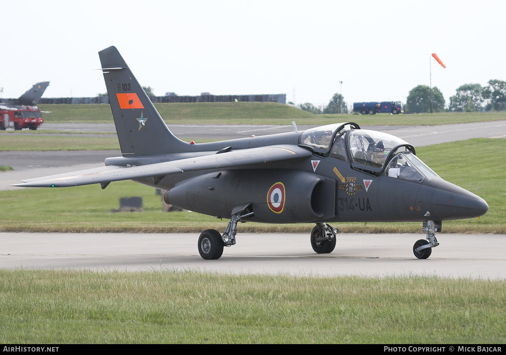 Aircraft Photo of E103 | Dassault-Dornier Alpha Jet E | France - Air Force | AirHistory.net #232506