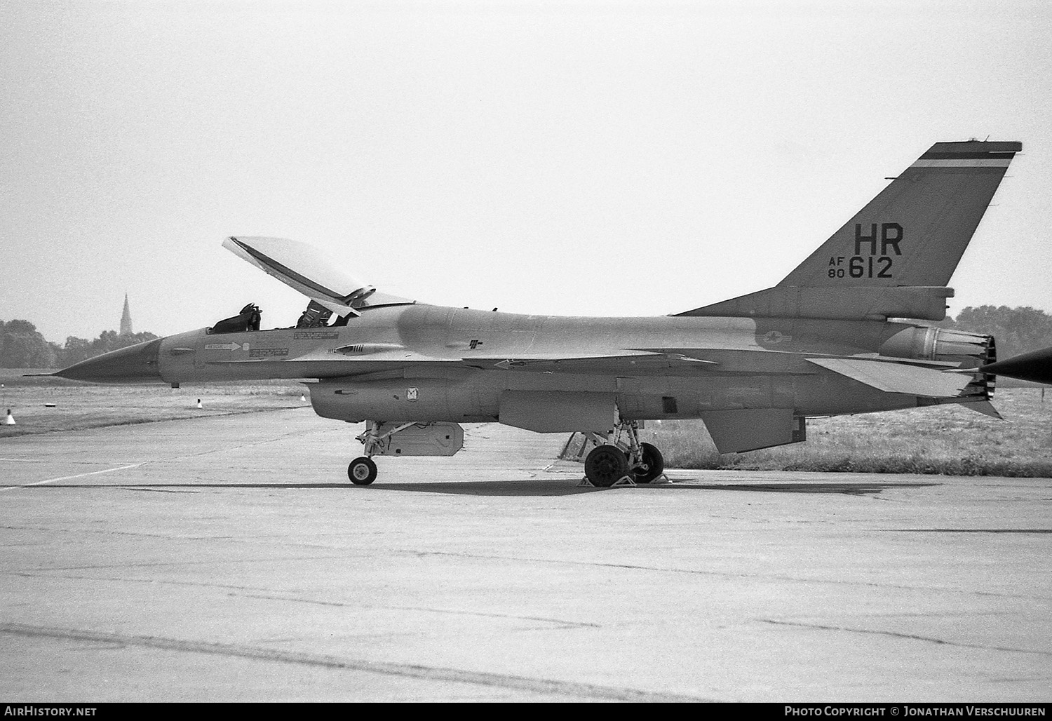 Aircraft Photo of 80-0612 / AF80-612 | General Dynamics F-16A Fighting Falcon | USA - Air Force | AirHistory.net #232516