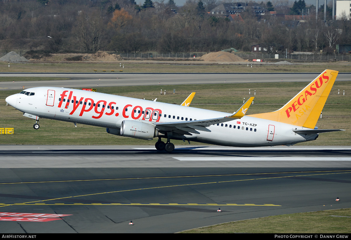 Aircraft Photo of TC-AZP | Boeing 737-82R | Pegasus Airlines | AirHistory.net #232522