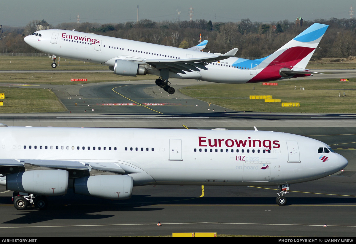 Aircraft Photo of D-AXGG | Airbus A330-203 | Eurowings | AirHistory.net #232525