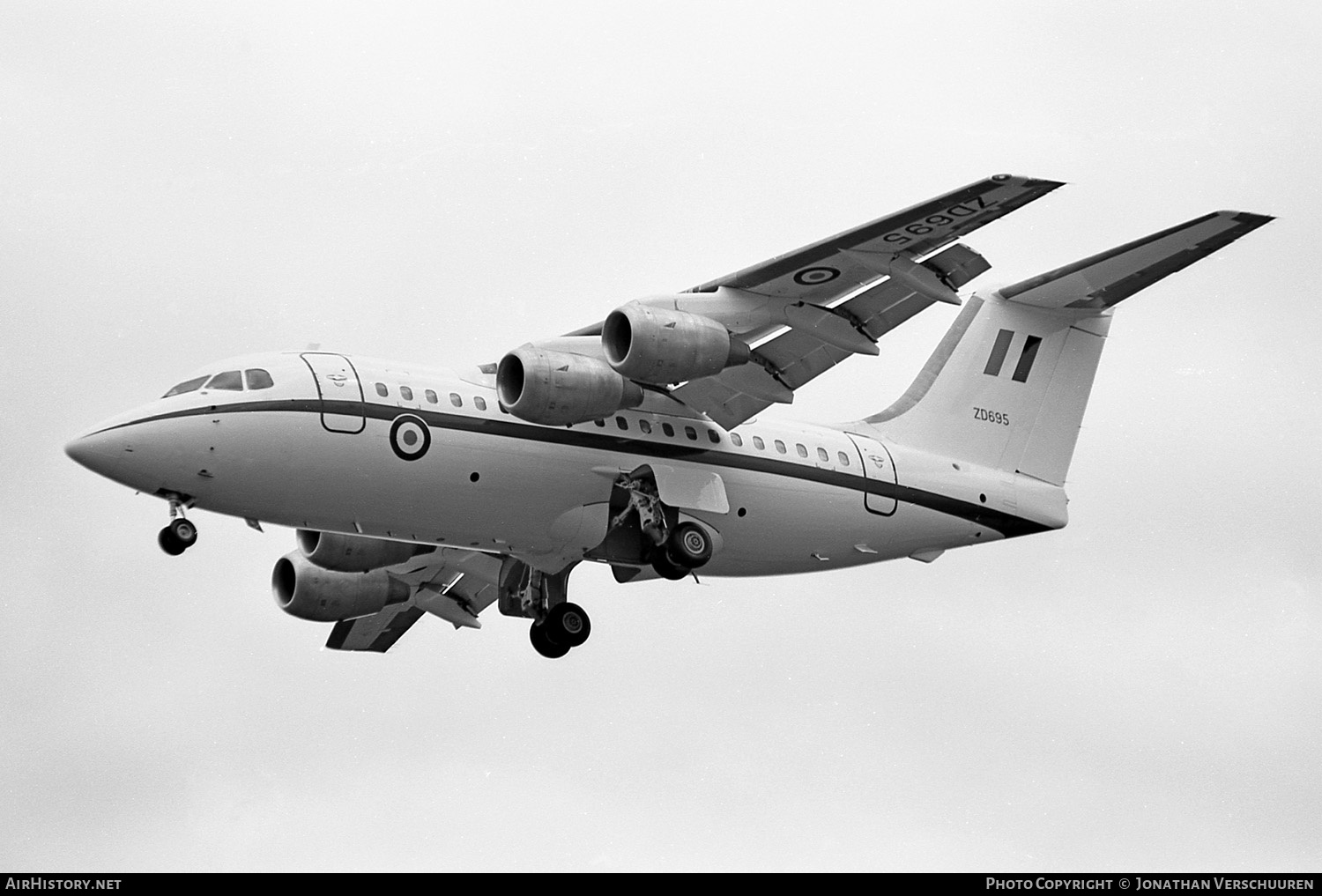 Aircraft Photo of ZD695 | British Aerospace BAe-146 CC.1 | UK - Air Force | AirHistory.net #232527