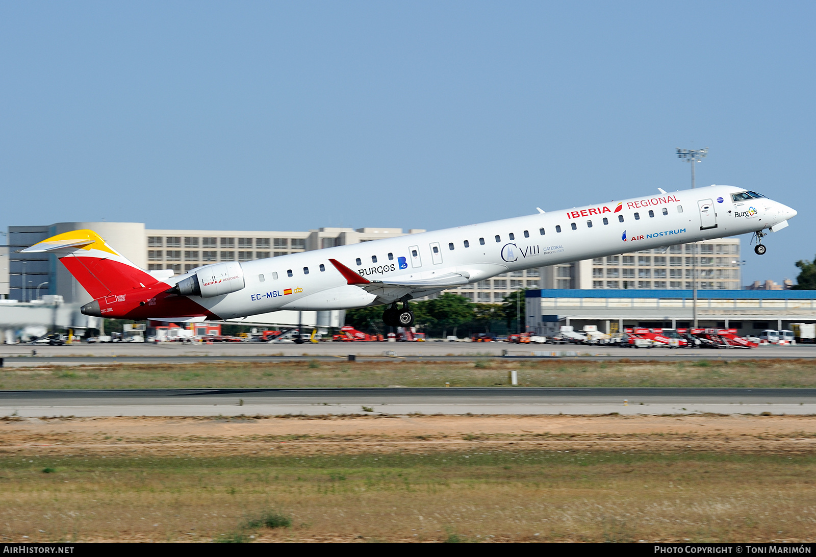 Aircraft Photo of EC-MSL | Bombardier CRJ-1000 (CL-600-2E25) | Iberia Regional | AirHistory.net #232539