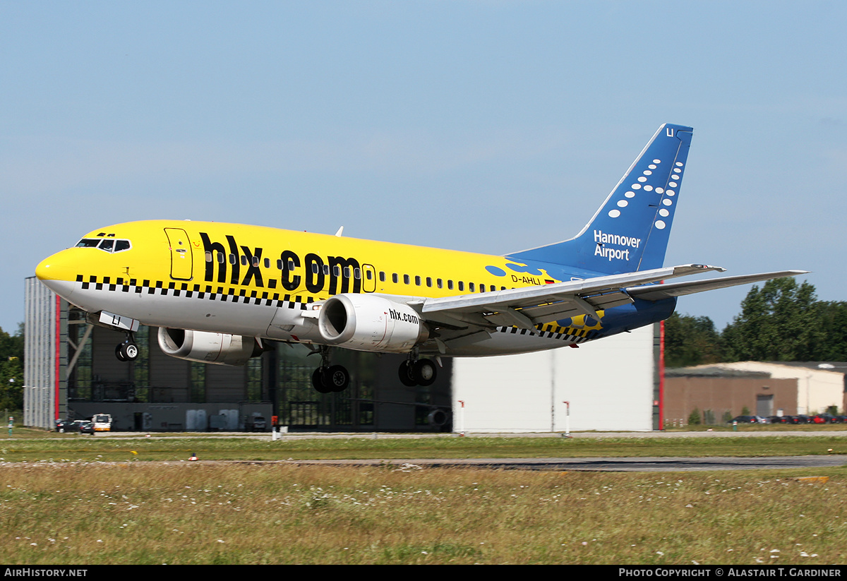 Aircraft Photo of D-AHLI | Boeing 737-5K5 | Hapag-Lloyd Express | AirHistory.net #232556