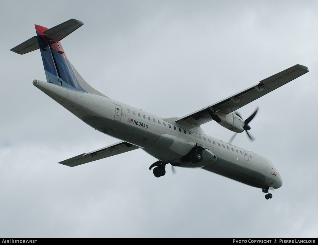 Aircraft Photo of N634AS | ATR ATR-72-212 | Delta Connection | AirHistory.net #232564