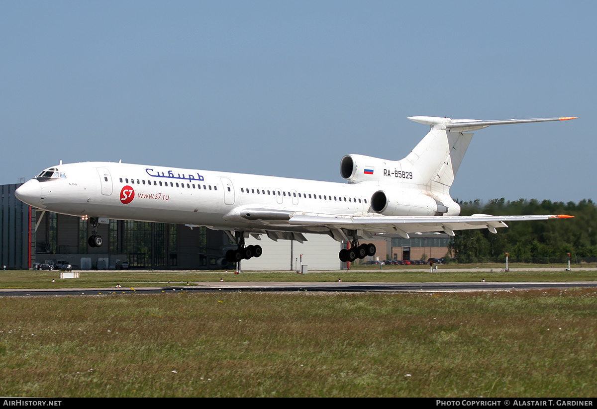 Aircraft Photo of RA-85829 | Tupolev Tu-154M | Sibir - Siberia Airlines | AirHistory.net #232573