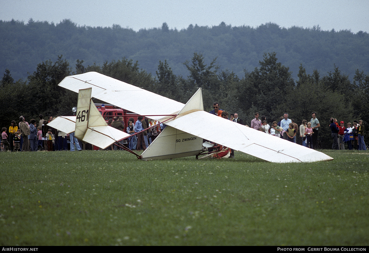 Aircraft Photo of HB-461 / 461 | Hirth Hi-1 Stahlrohr-Zögling | Segelfluggruppe Zwingen | AirHistory.net #232592