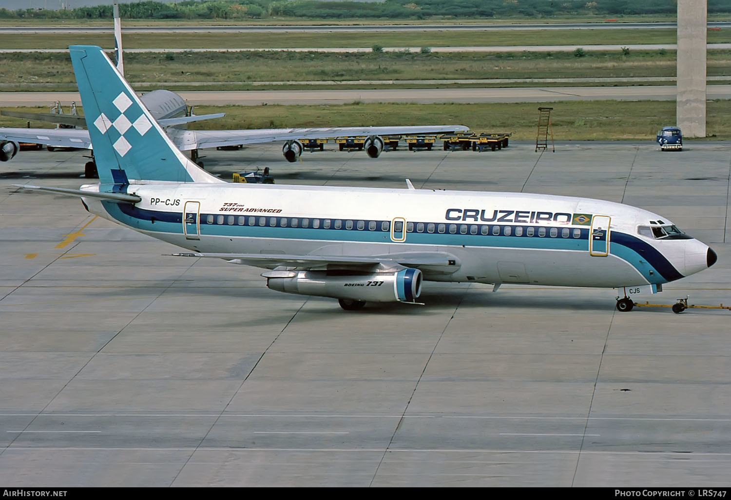 Aircraft Photo of PP-CJS | Boeing 737-2C3/Adv | Cruzeiro | AirHistory.net #232593