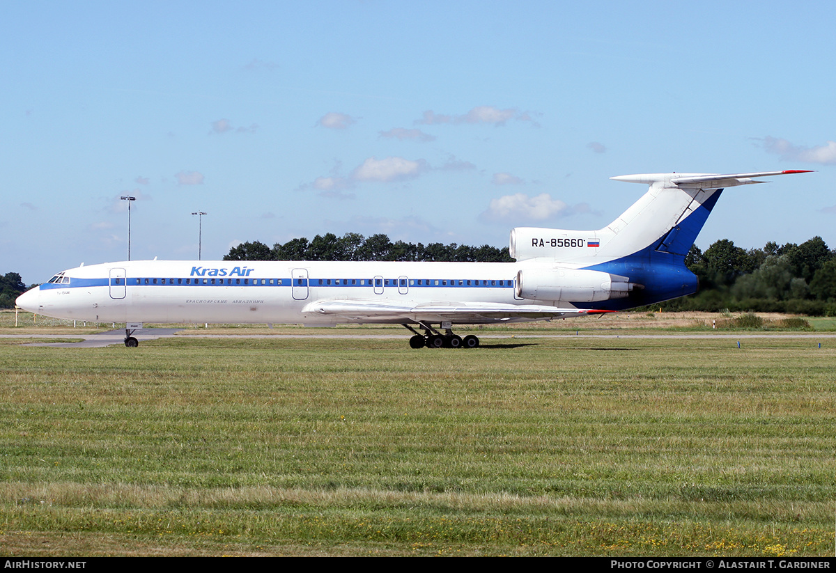 Aircraft Photo of RA-85660 | Tupolev Tu-154M | Kras Air | AirHistory.net #232617