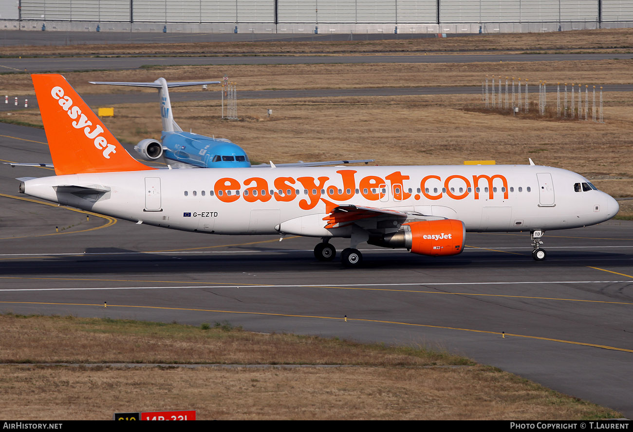 Aircraft Photo of G-EZTD | Airbus A320-214 | EasyJet | AirHistory.net #232631