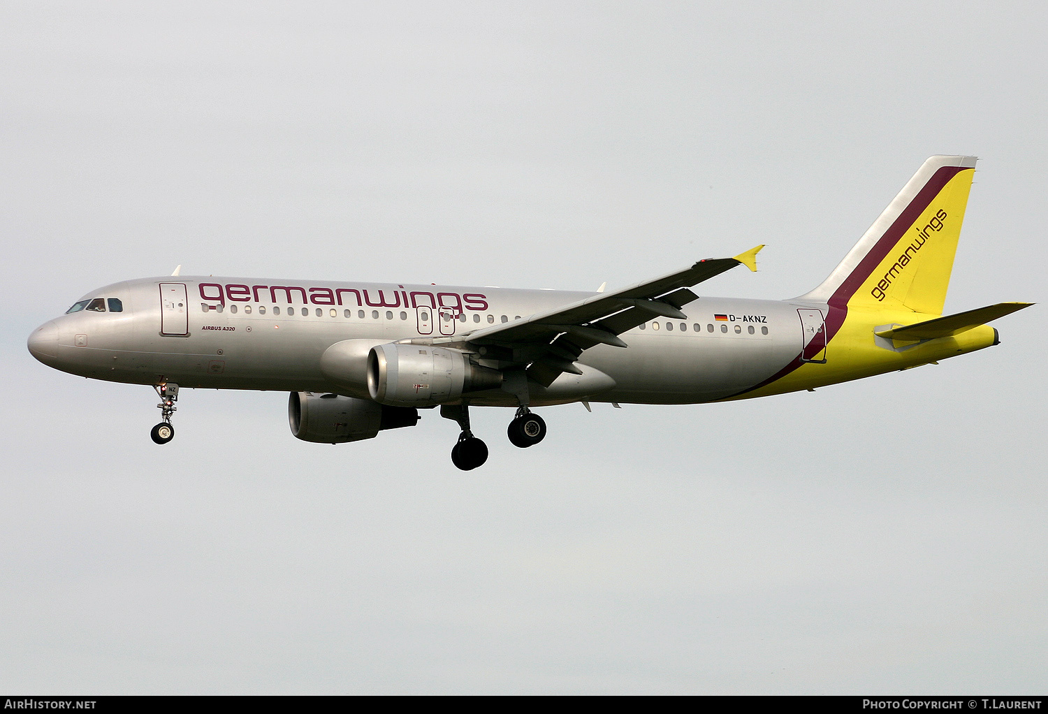 Aircraft Photo of D-AKNZ | Airbus A320-212 | Germanwings | AirHistory.net #232632