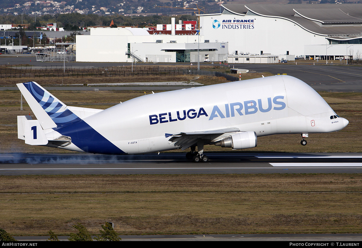 Aircraft Photo of F-GSTA | Airbus A300B4-608ST Beluga (Super Transporter) | Airbus Transport International | AirHistory.net #232633