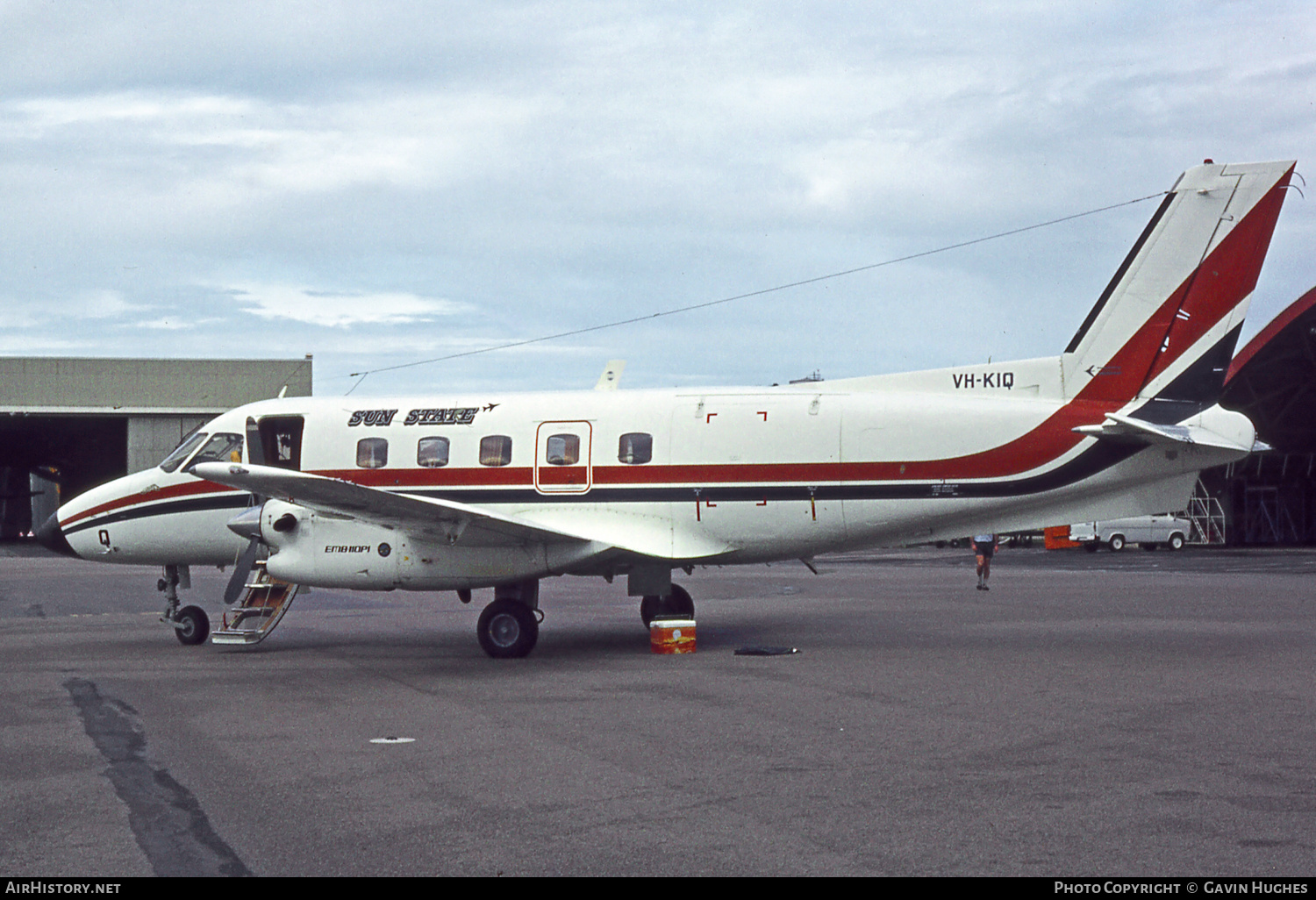 Aircraft Photo of VH-KIQ | Embraer EMB-110P1 Bandeirante | Sunstate Airlines | AirHistory.net #232659