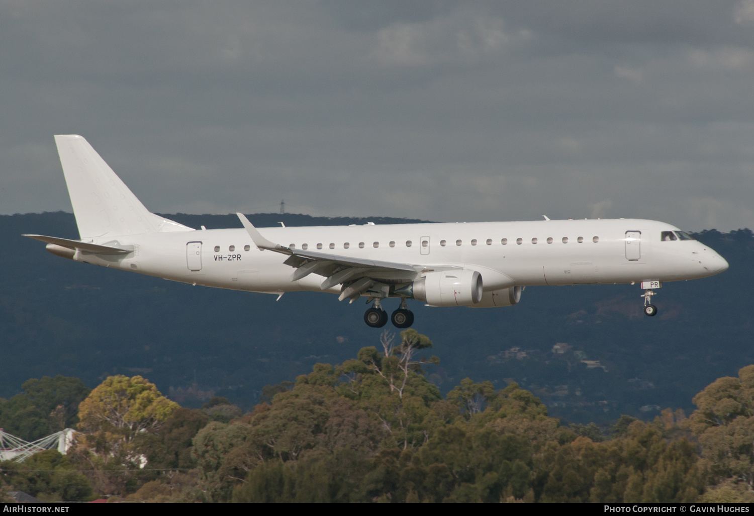 Aircraft Photo of VH-ZPR | Embraer 190AR (ERJ-190-100IGW) | AirHistory.net #232660