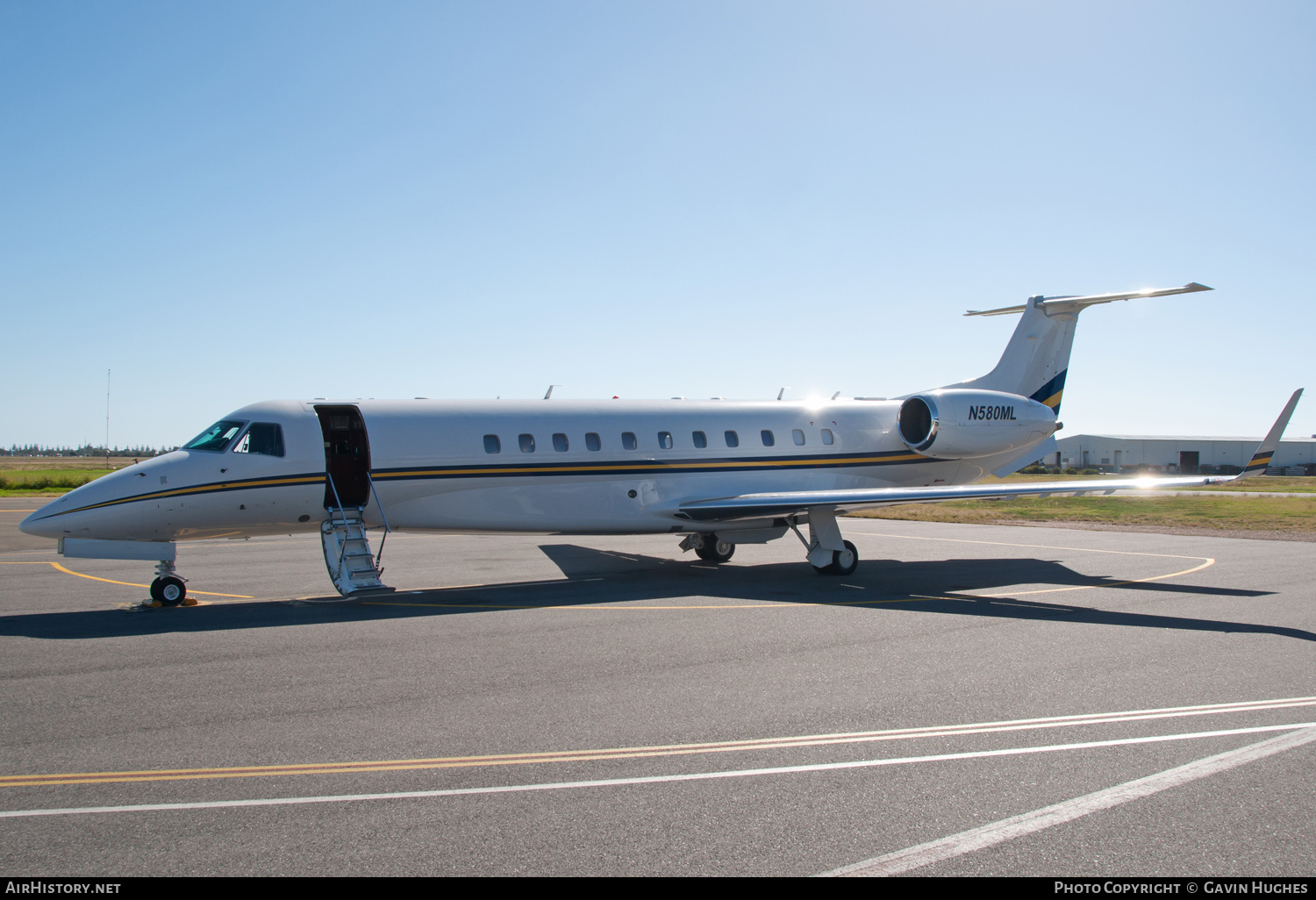 Aircraft Photo of N580ML | Embraer Legacy 600 (EMB-135BJ) | AirHistory.net #232661