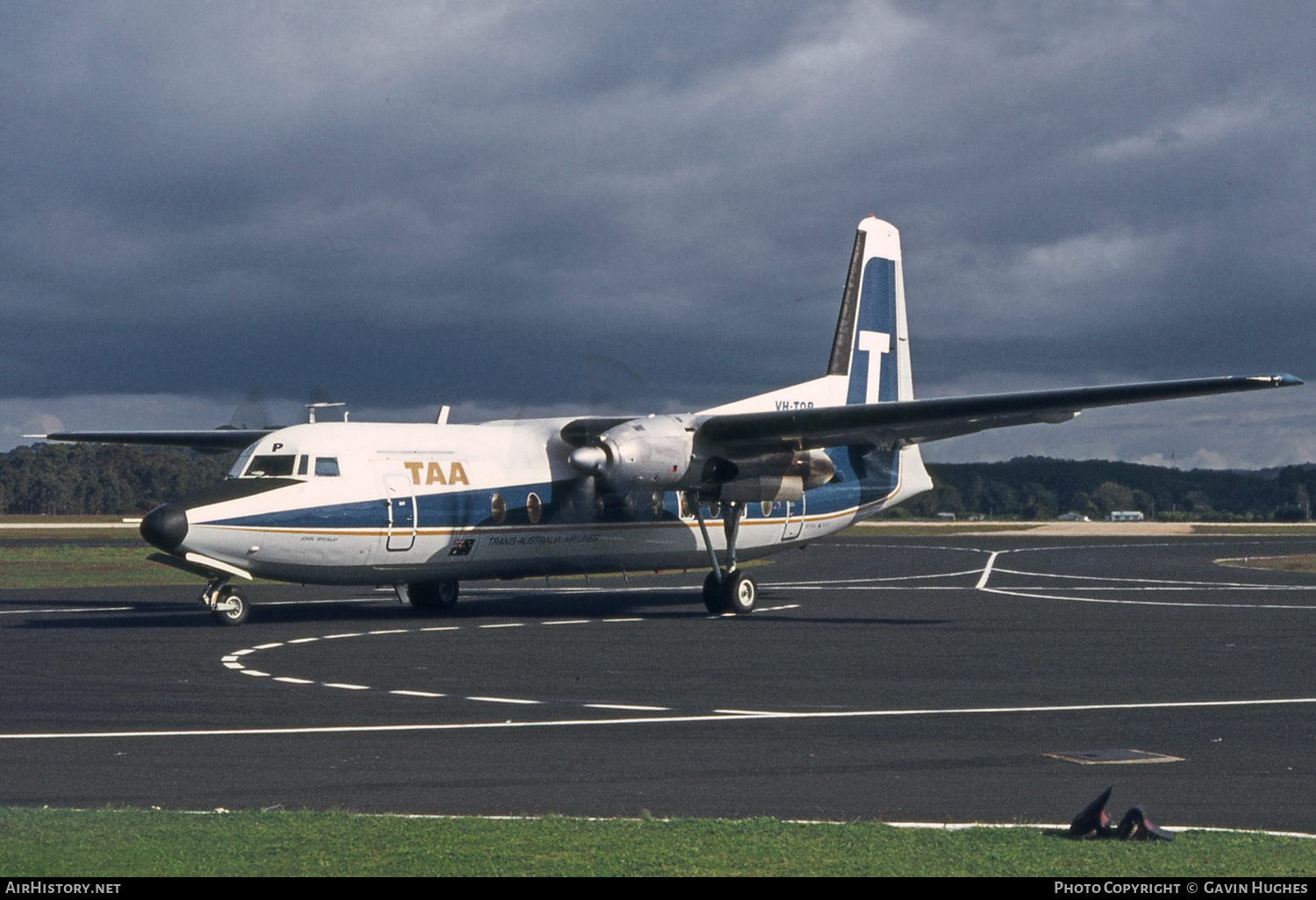 Aircraft Photo of VH-TQP | Fokker F27-600 Friendship | Trans-Australia Airlines - TAA | AirHistory.net #232662
