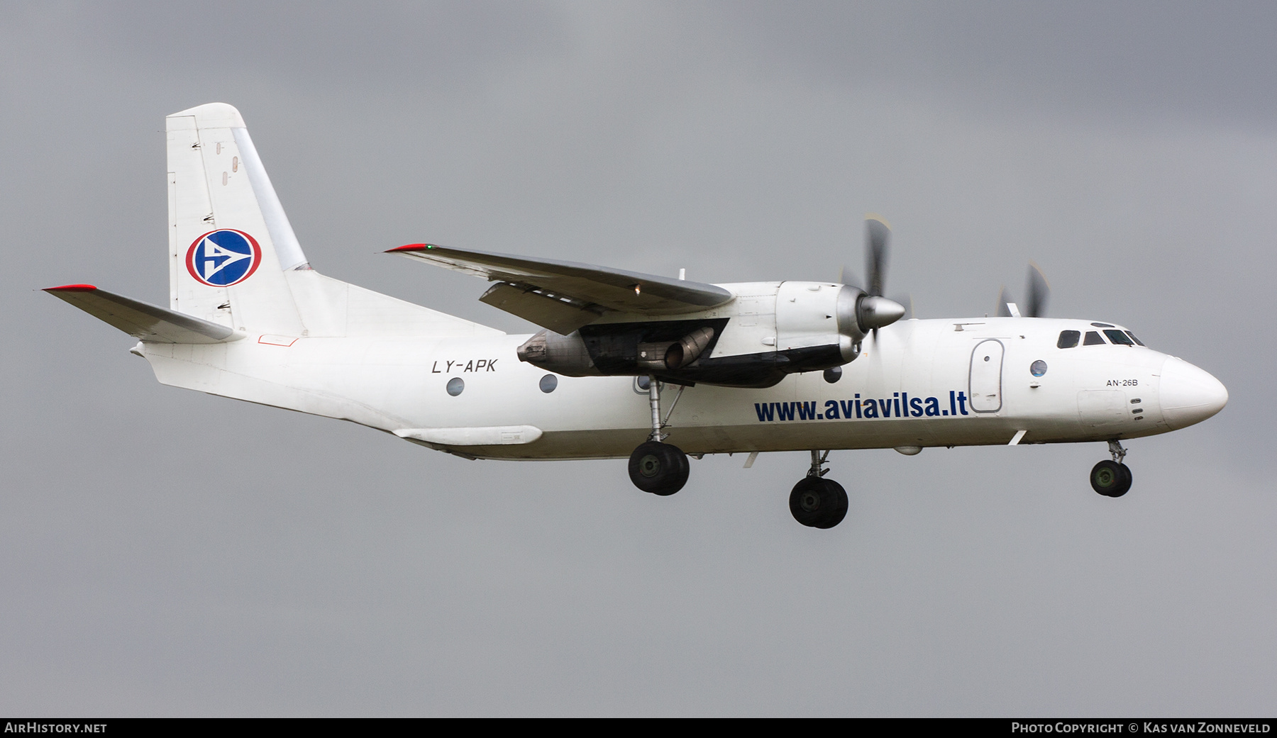 Aircraft Photo of LY-APK | Antonov An-26B | Aviavilsa | AirHistory.net #232666