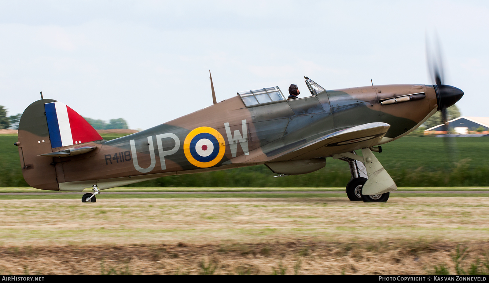 Aircraft Photo of G-HUPW / R4118 | Hawker Hurricane Mk1 | UK - Air Force | AirHistory.net #232667