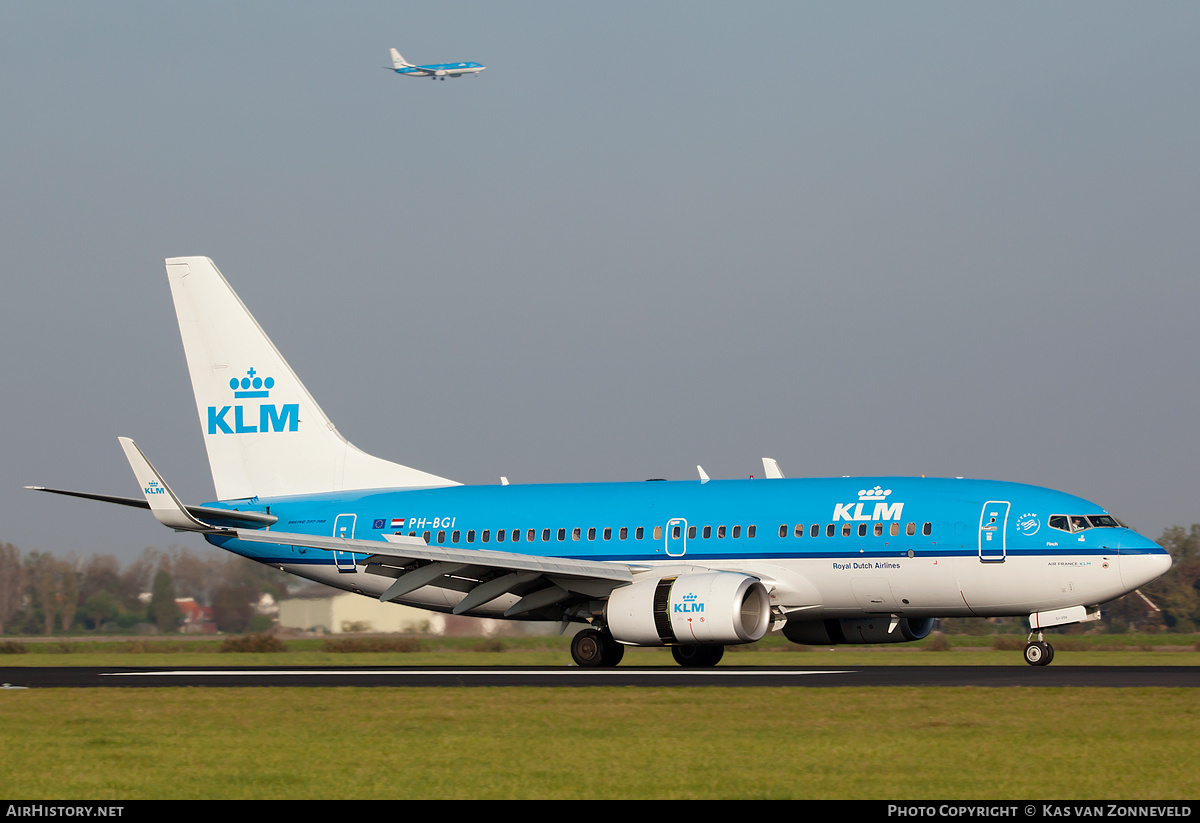 Aircraft Photo of PH-BGI | Boeing 737-7K2 | KLM - Royal Dutch Airlines | AirHistory.net #232670