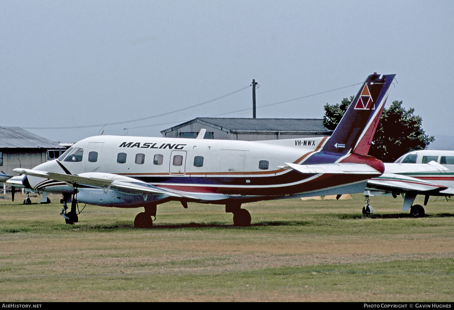 Aircraft Photo of VH-MWX | Embraer EMB-110P2 Bandeirante | Masling Airlines | AirHistory.net #232675