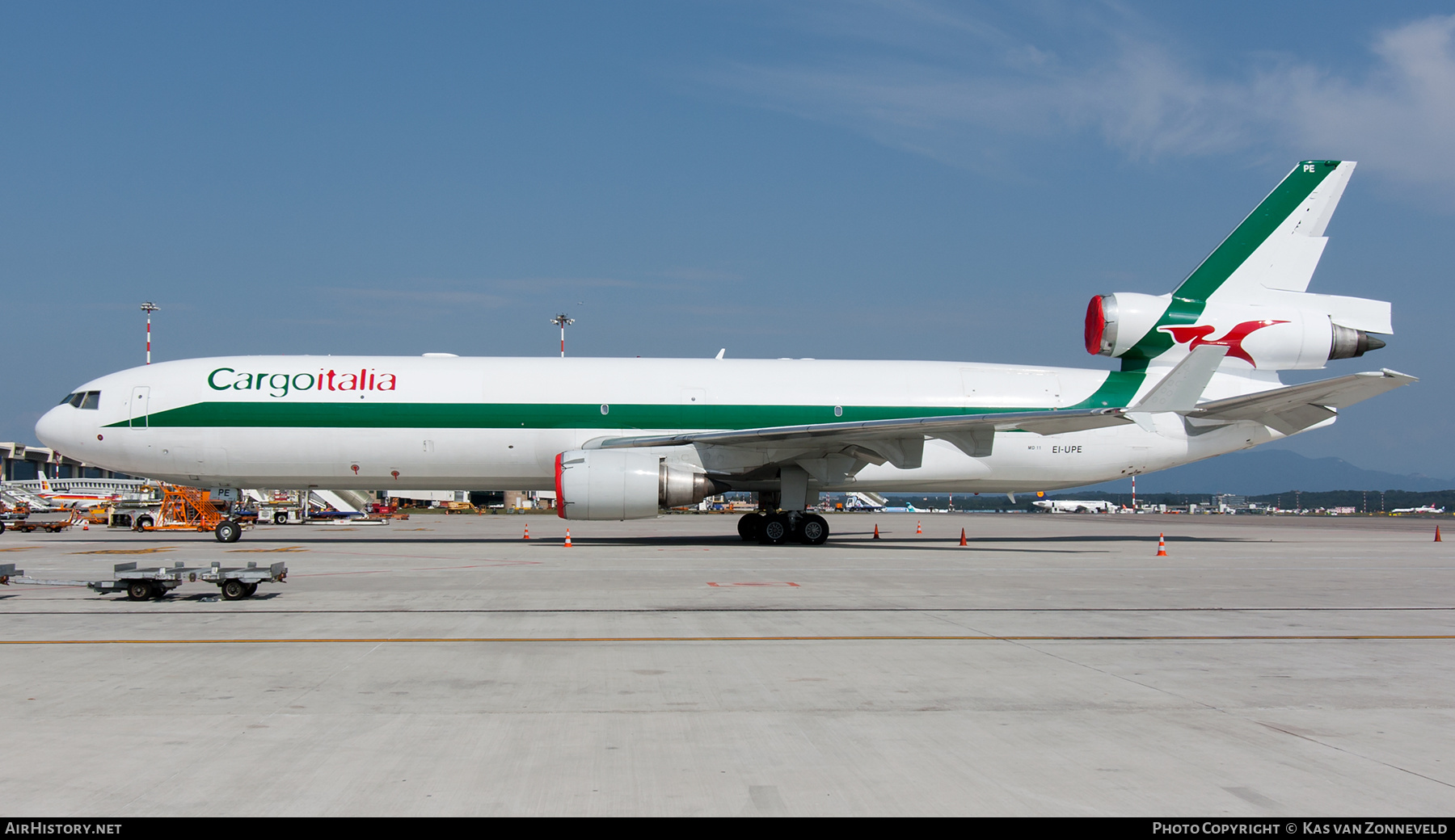 Aircraft Photo of EI-UPE | McDonnell Douglas MD-11F | Cargoitalia | AirHistory.net #232677