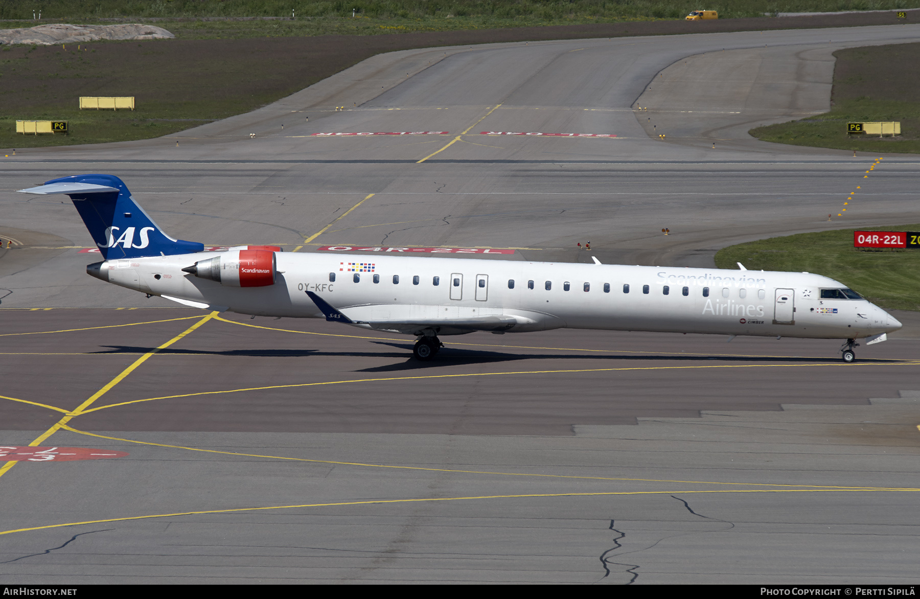 Aircraft Photo of OY-KFC | Bombardier CRJ-900LR (CL-600-2D24) | Scandinavian Airlines - SAS | AirHistory.net #232687