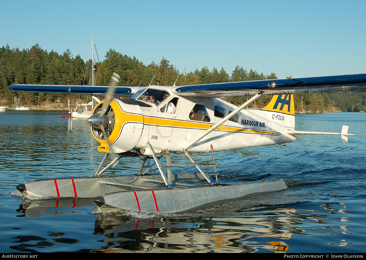 Aircraft Photo of C-FOCN | De Havilland Canada DHC-2 Beaver Mk.1 | Harbour Air | AirHistory.net #232719
