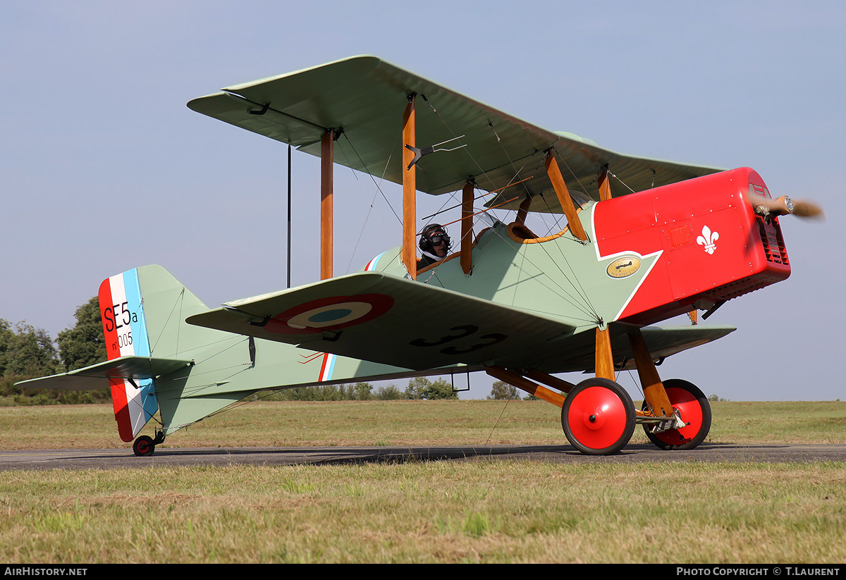 Aircraft Photo of 33-AGH / 005 | Royal Aircraft Factory SE-5A (replica) | France - Air Force | AirHistory.net #232721