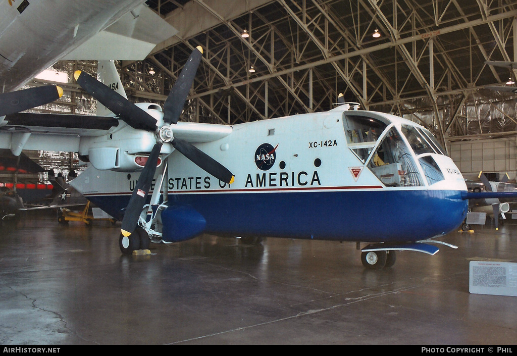 Aircraft Photo of NASA 522 | Vought/Hiller/Ryan XC-142A | NASA - National Aeronautics and Space Administration | AirHistory.net #232722