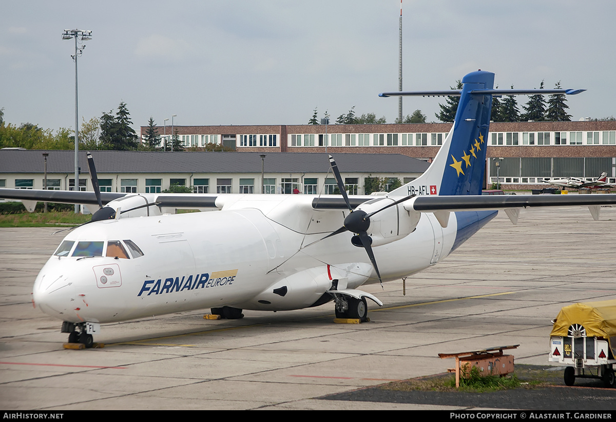 Aircraft Photo of HB-AFL | ATR ATR-72-202/F | Farnair Europe | AirHistory.net #232731