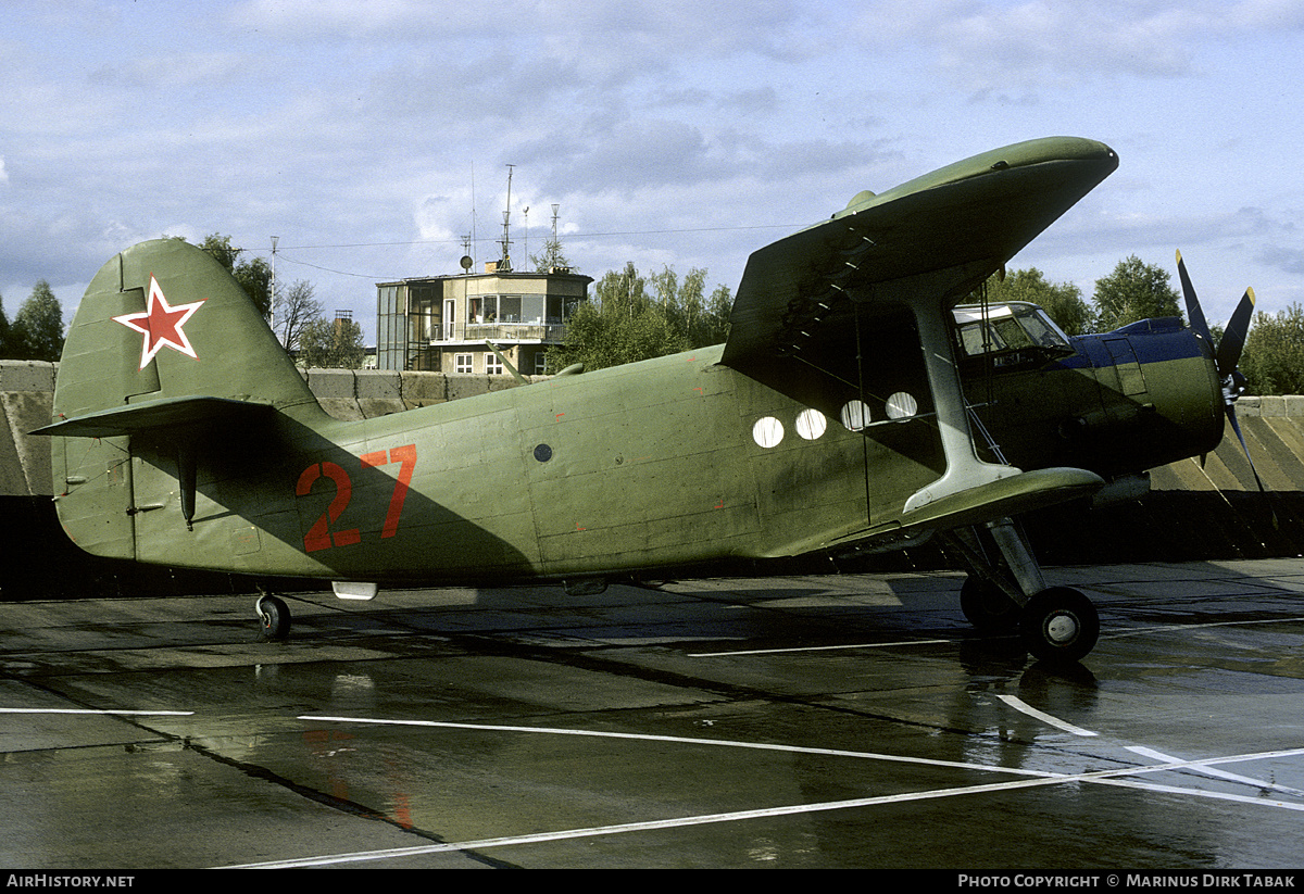 Aircraft Photo of 27 (RED) | Antonov An-2T | Russia - Air Force | AirHistory.net #232732