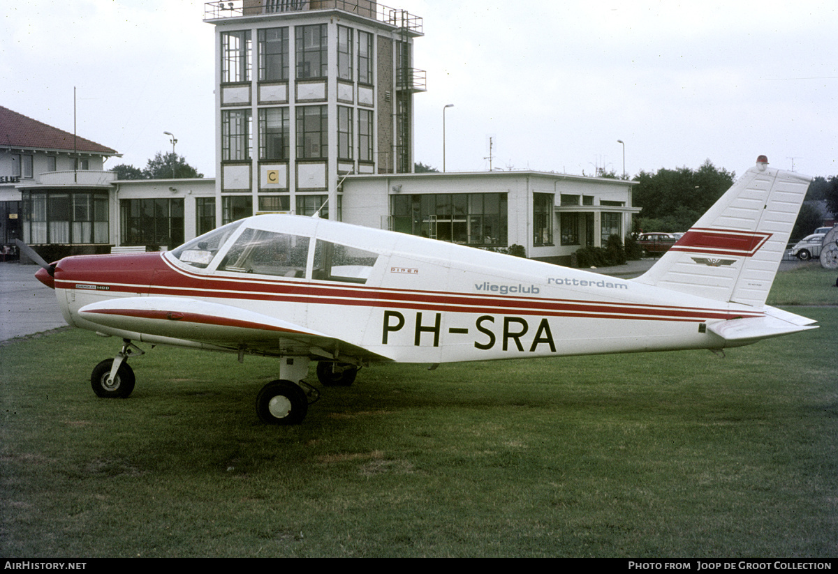 Aircraft Photo of PH-SRA | Piper PA-28-140 Cherokee D | Vliegclub Rotterdam | AirHistory.net #232743